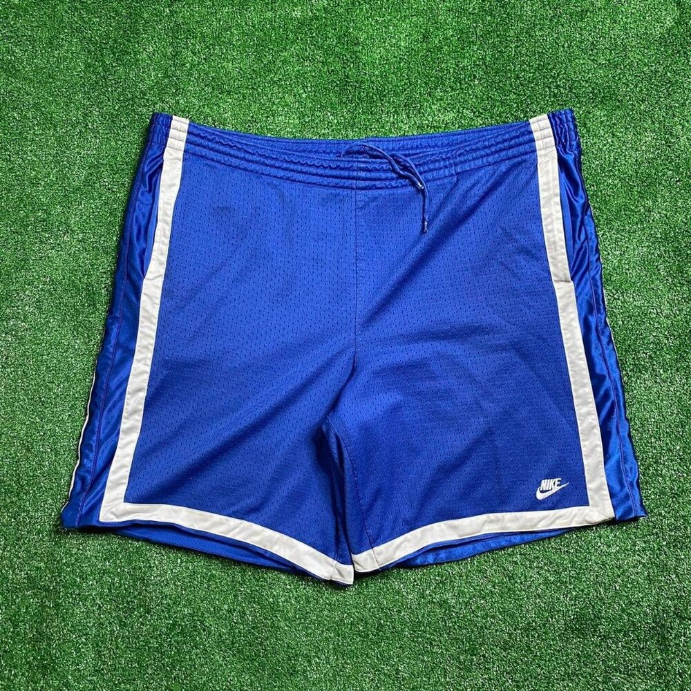 Vintage Y2K nike check swoosh basketball athletic shorts